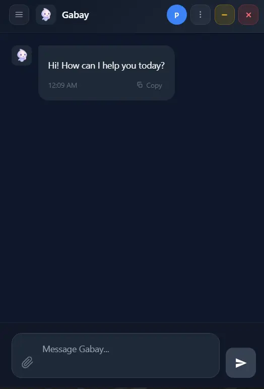 Gabay Chat Interface